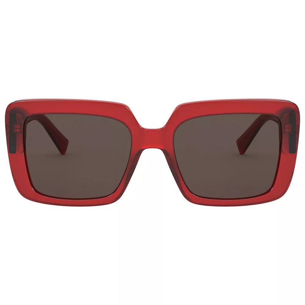 Versace VOD 4384-B Sunglasses TRANSPARENT RED/BROWN - Picture 2 of 15